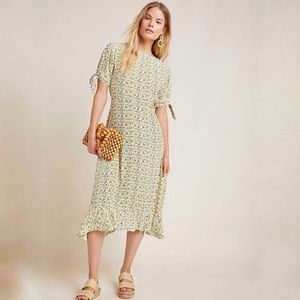 Faithfull The Brand Emilia midi dress in size S